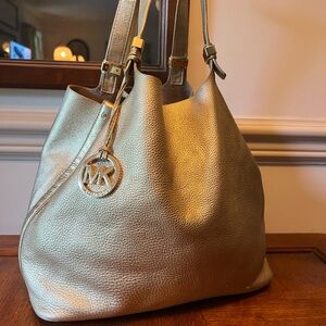 Michael Kors Metallic Gold Shoulder Bag